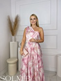 Sukienka FARIAS wzory słodki róż