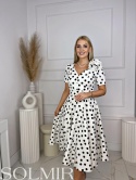 Sukienka KAROLINA grochy