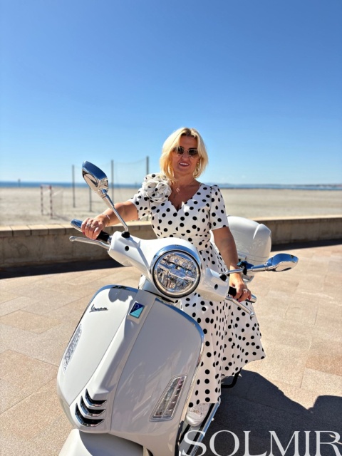 Sukienka KAROLINA grochy