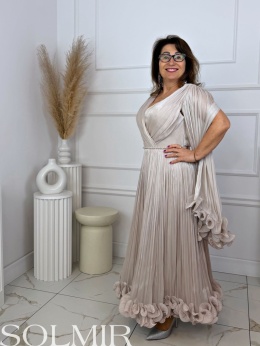 Sukienka premium RAFAELLA beż