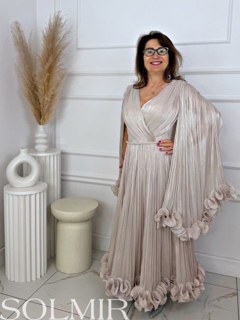 Sukienka premium RAFAELLA beż