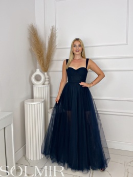 Sukienka BALERINA BIS granat