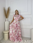 Sukienka FARIA wzory słodki róż