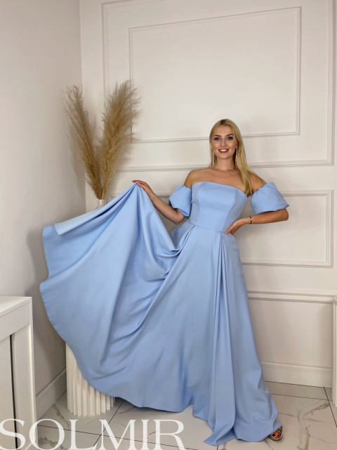 Sukienka VANESSA MAXI błękit