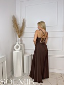 Sukienka VALERIA czekolada