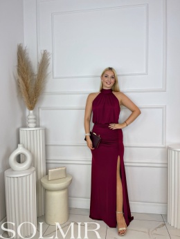 Sukienka ALDONA bordo