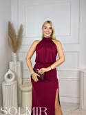 Sukienka ALDONA bordo