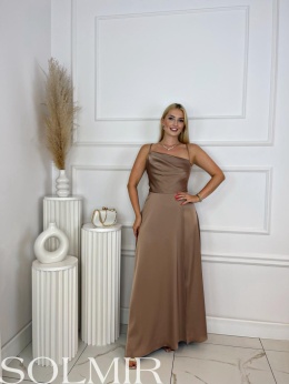 Sukienka ANASTASIA beż mokka