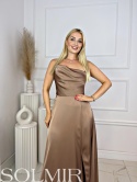 Sukienka ANASTASIA beż mokka