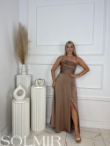 Sukienka ANASTASIA beż mokka