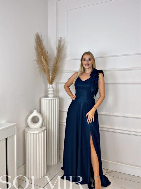 Sukienka BEVERLY BIS granat