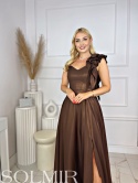 Sukienka BEVERLY BIS czekolada