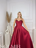 Sukienka STELLA bordo