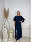 Sukienka TAMARA MAXI granat