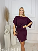 Sukienka TAMARA bordo