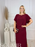 Sukienka VELA bordo