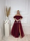 Sukienka MARCELIA bordo