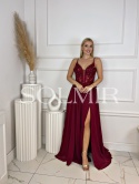 Sukienka RAFINA bordo
