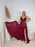 Sukienka RAFINA bordo