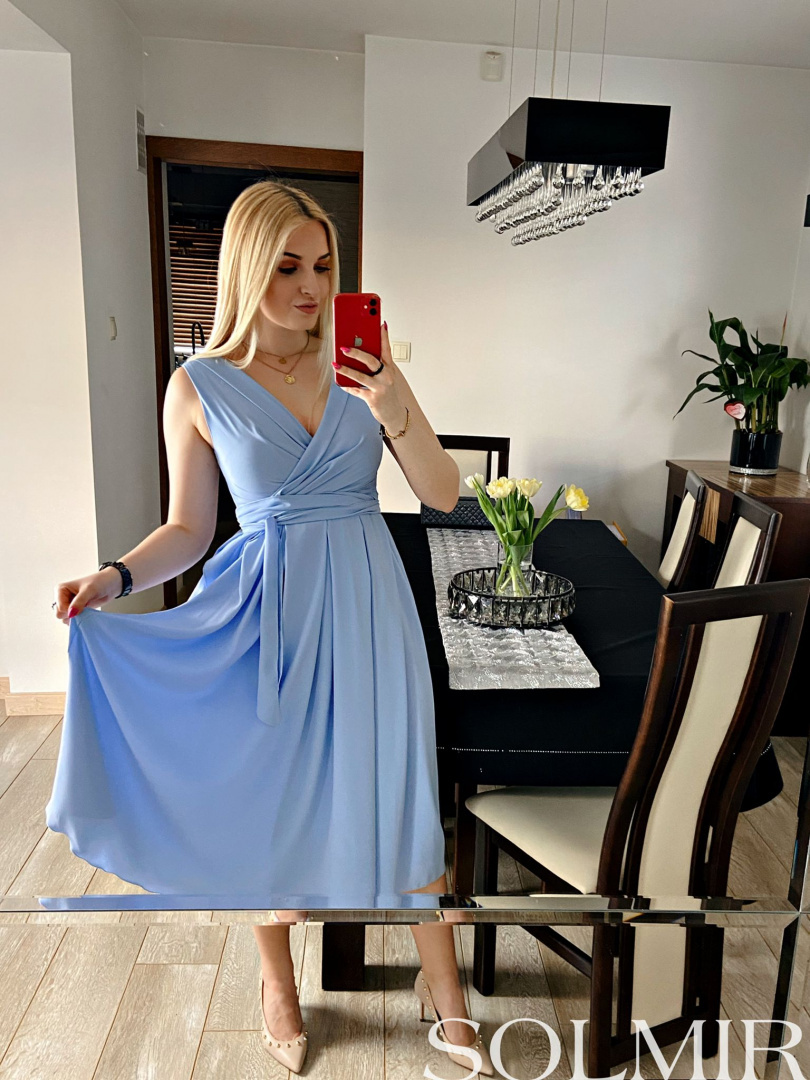 Sukienka VINCI błękit