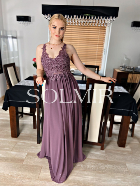 Sukienka VIOLA wrzosowy fiolet Sukienka VIOLA wrzosowy fiolet