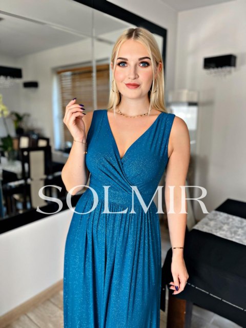 Sukienka MOON lazur Sukienka MOON lazur