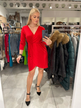 Sukienka model 2026 czerwień