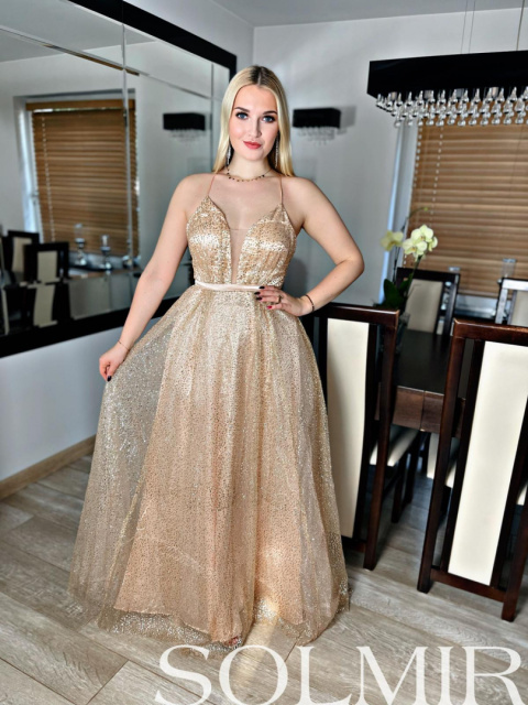 Sukienka TATIANA złoto Sukienka TATIANA złoto